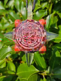 Image 5 of  Coral Aztec Sun  (Double Sided)