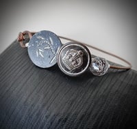 Image 1 of "Royalty" Vintage Button Bracelet