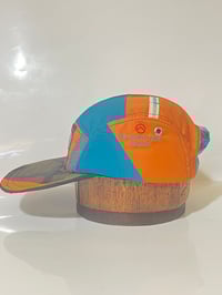 Image 2 of Orange Goretex Camo LongBill Pocket 5-Panel