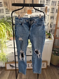 Image 1 of Old Navy distressed denim