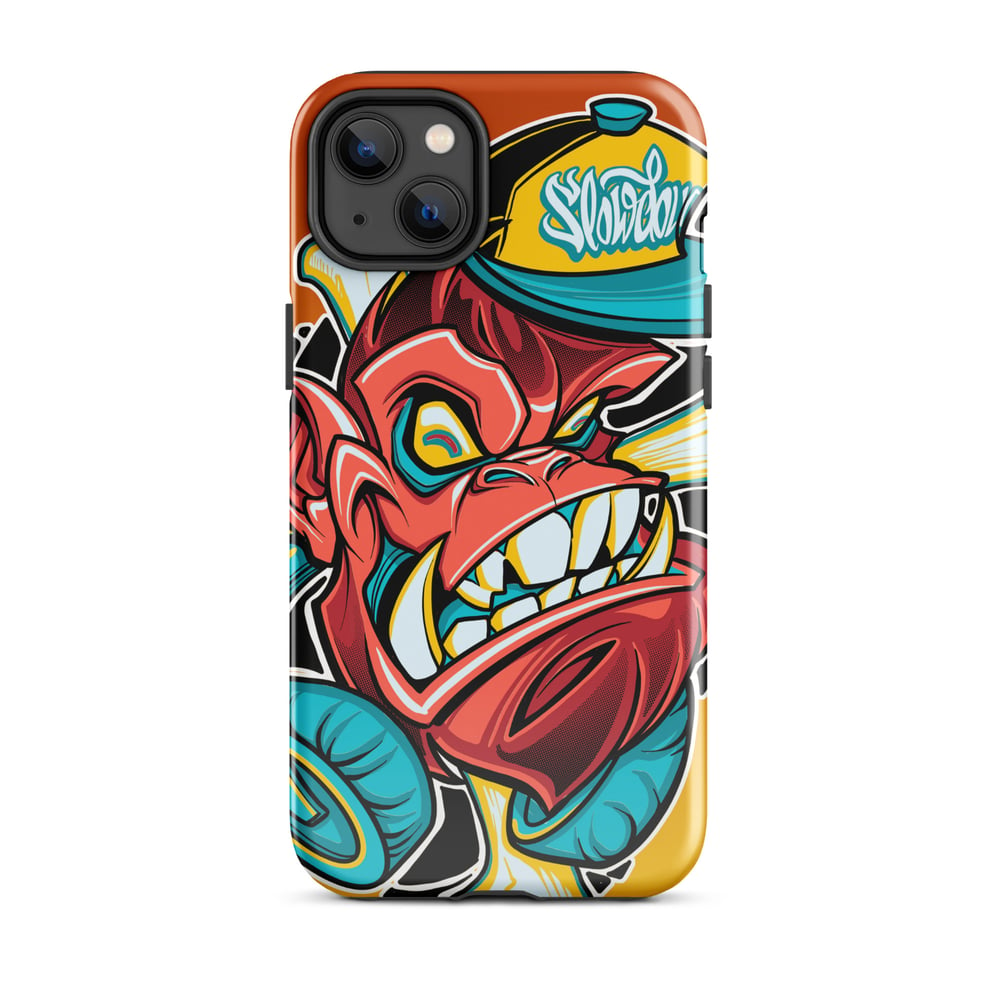 Slowdown Red Gorilla Tough Case for iPhone®