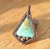 Amazonite Triangle Pendant