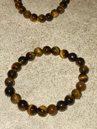 Image 1 of Yellow tiger eye 8mm