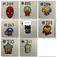 Marvel & DC charms