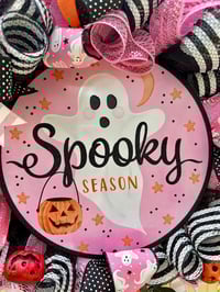 Image 3 of Spooky Season Wreath