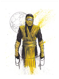 Image 6 of 5-Print Set Mortal Kombat 6x8 Signed Art Print Set 2