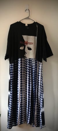 Image 2 of Upcycled “Halloween 2” t-shirt dress