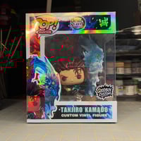 Image 4 of Tanjiro Dual Dragons with LED Lights with 6” Custom Box