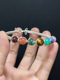 Image 4 of Seven Chakras Rainbow Lucky Bracelet 2