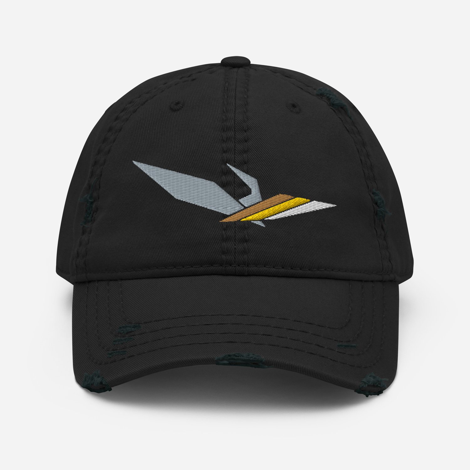 Distressed Dad Hat—Anhinga Logo