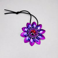 Image 1 of Mystic Fire Helianthus Ornament