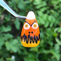 Image 3 of CLEARANCE Scary Monster Candy Corn Pendant