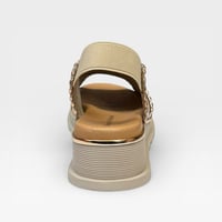 Image 4 of DJANGO & JULIETTE CARLENET LEOPARD CHAMPAGNE