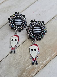 Image 1 of Santa Jack post earrings 