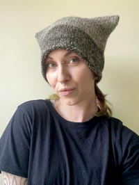 Image 1 of Handspun Shetland/Jacob Hat 2
