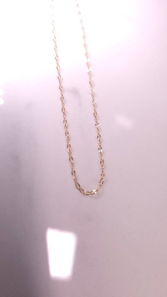 Image of 14k loop chain 