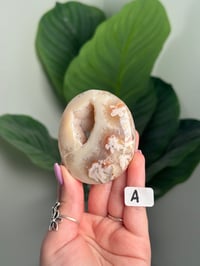 Image 21 of CHOOSE YOUR OWN HQ FLOWER AGATE PALM STONE -MADAGASCAR-