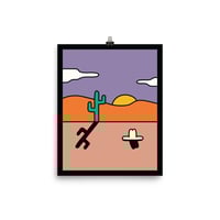 Image 1 of Desert Sunset Print