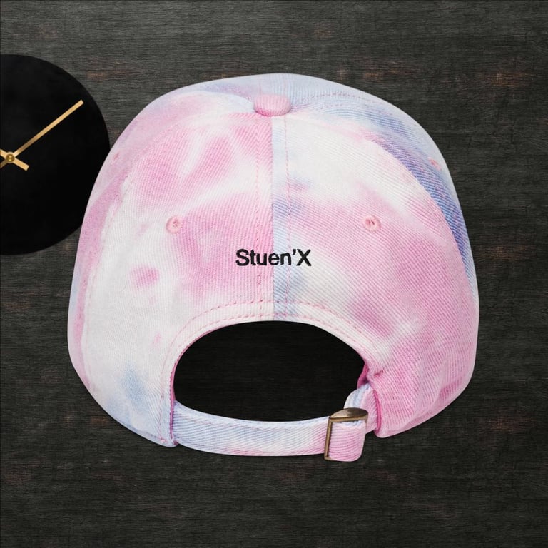 Sweet As Cotton Candy Tie Dye Hat Image 2