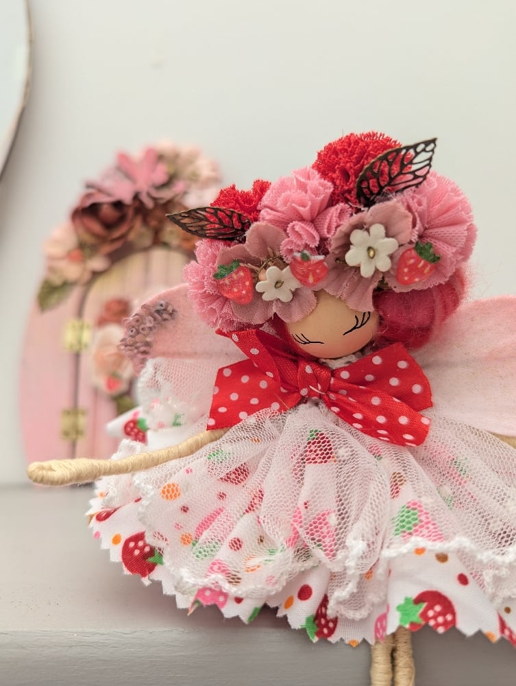 Image of NEW - Strawberries & Cream Fairy 🍓