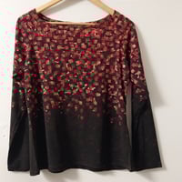 KylieJane tshirt -Gradient plums