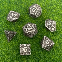 Image 1 of Fighter - Metal Dice Set