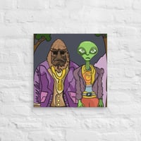 Image 2 of Bigfoot and Alien Chilling