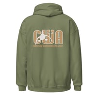 Image 5 of CHRISTIAN WATERFOWLERS ASSOCIATION CWA BACK AND FRONT BRANDED UNISEX HOODIE 