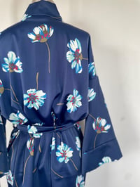 Image 2 of BLUE Floral Robe
