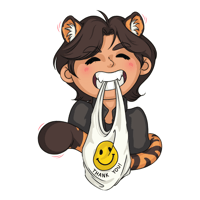 Image 2 of treat run taehyung sticker