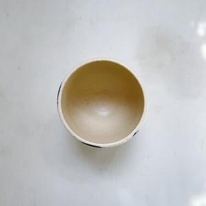 Image of thrown Leopard cup - babyblue