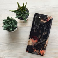 Image 9 of Colorful Black Cat Painting Tough case for Samsung®