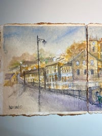 Image 3 of Triptych. After the Rain. Holmfirth 