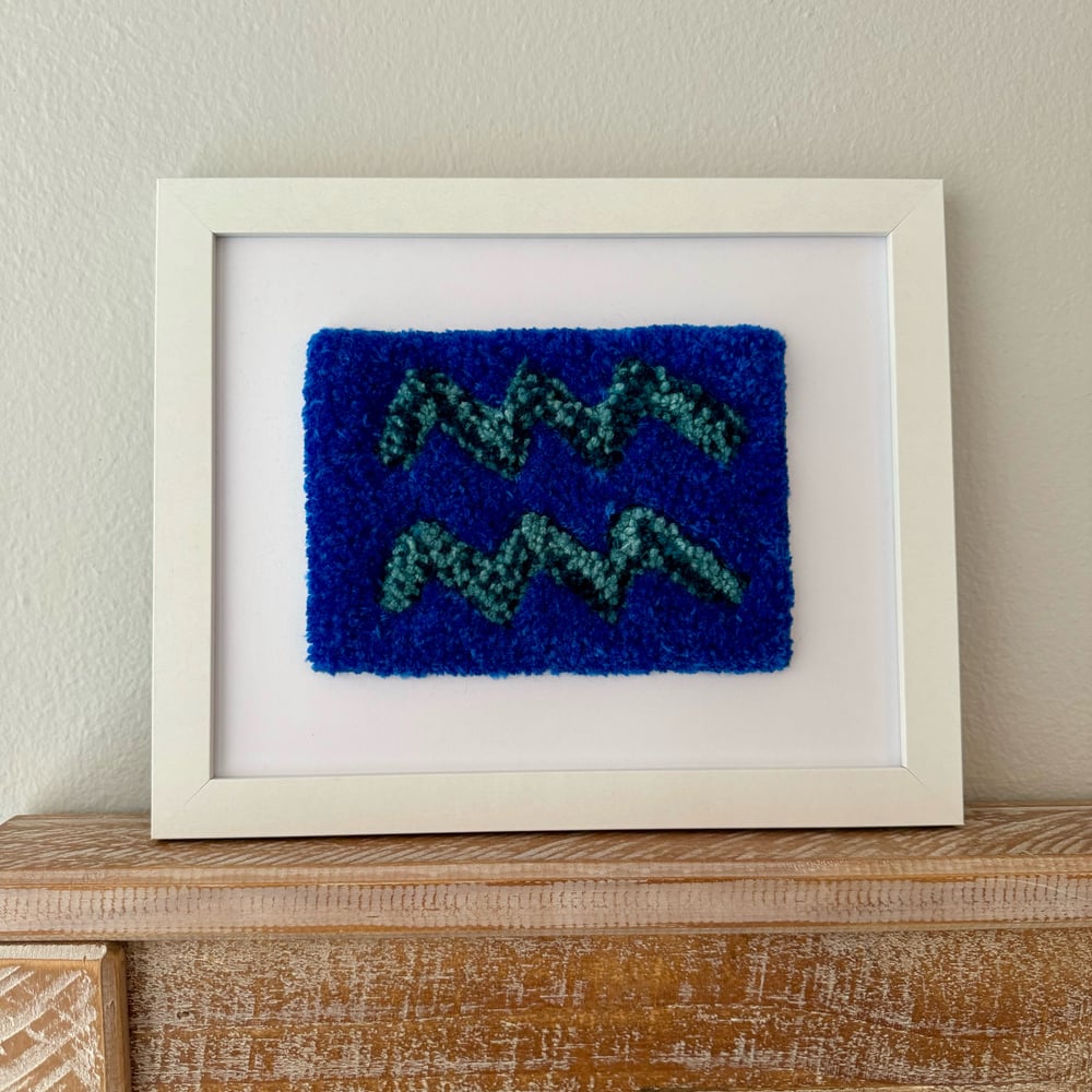 Image of Aquarius Little Rug Frame (Made to Order)