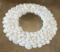 Image 2 of Seashell Mirror Shite 24”