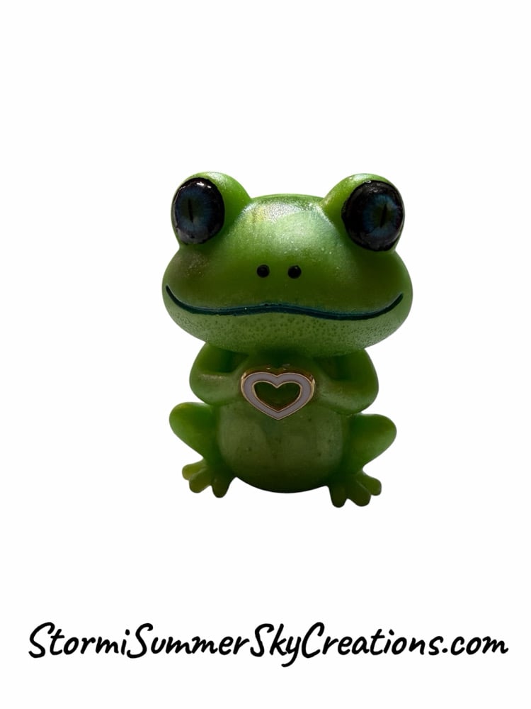 Image of Frog with Heart
