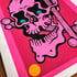 Pink skull (original) Image 2