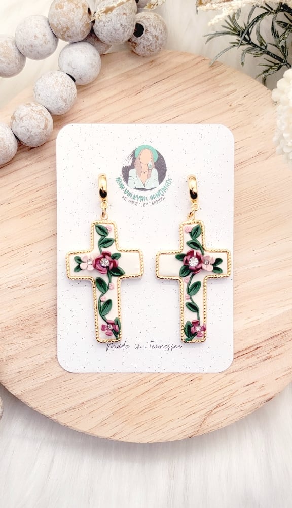Image of Spring Cross Dangles 