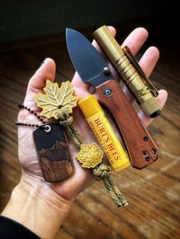 Image 3 of “Butterscotch Bliss” Maple Leaf/ Beads