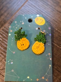 Pineapple earrings