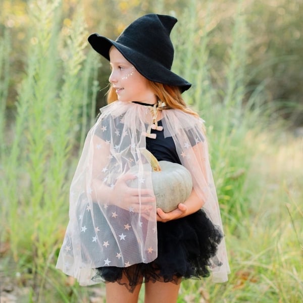 Image of Black Floppy Witch Hat 