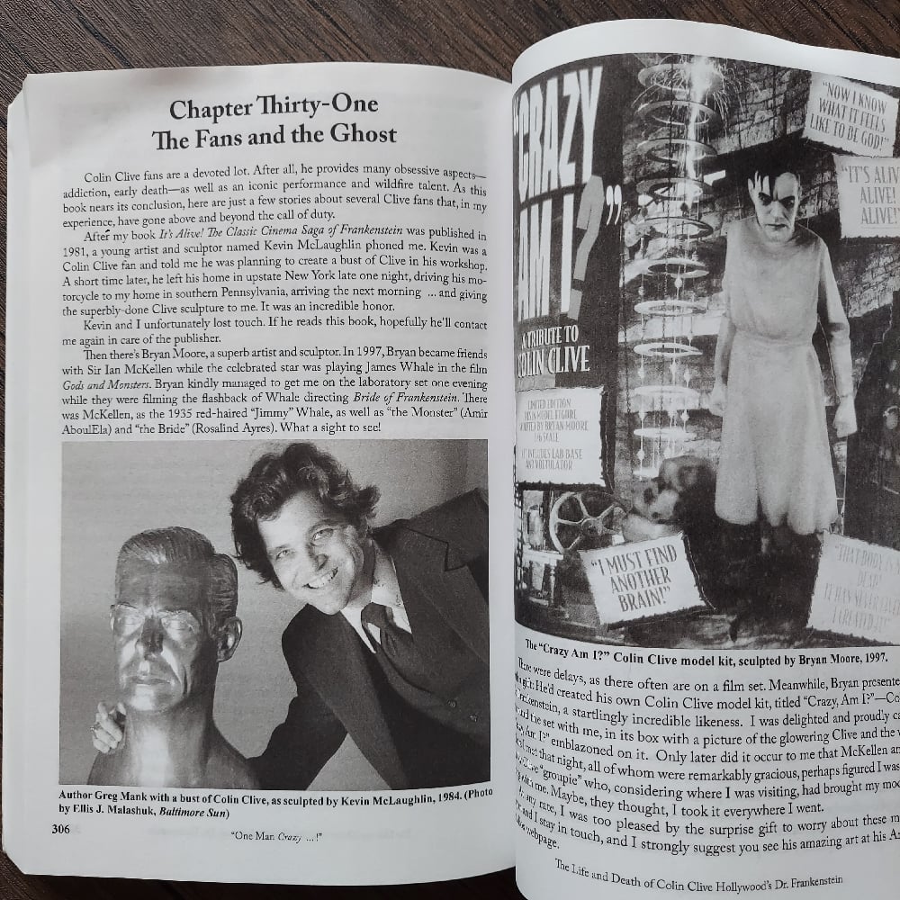 One Man Crazy! The Life and Death of Colin Clive, by Gregory William Mank