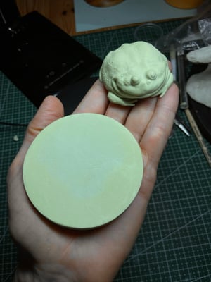 Budgett’s frog unpainted