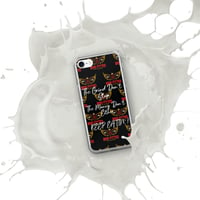 Image 1 of Black and Red BOSSFITTED KEEP EATIN iPhone Case