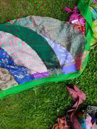 Image 15 of Wrap petal skirt 8-18 uk green waistband