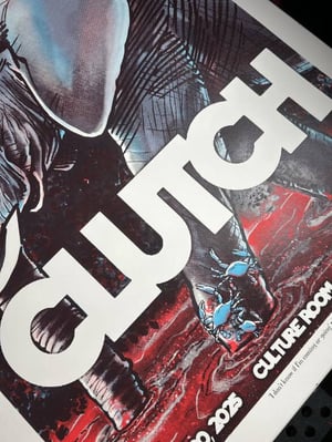 CLUTCH GIG POSTER FORT LAUDERDALE 2025