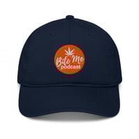 Image 2 of Bite Me logo Organic dad hat