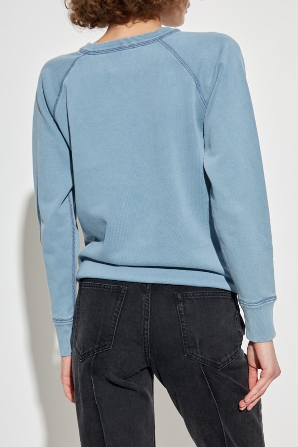 Image of ISABEL MARANT ETOILE MILLYNY SWEATSHIRT SLAYE BLUE