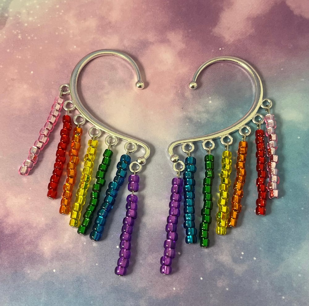 Image of Rainbow Ear Cuffs