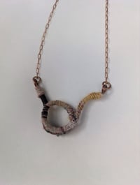 Image 4 of Handspun Wirecore Scribble Necklace (You Choose!)